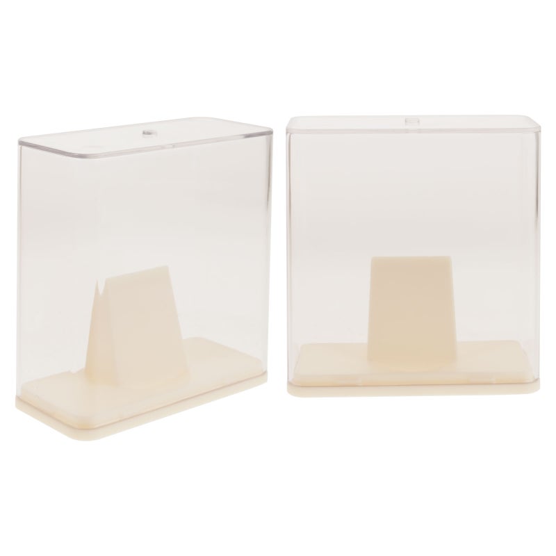 2Pcs Medal Storage Display Case with Elegant Creamy Yellow Pet Frame for Award Medal Organization - Image 5