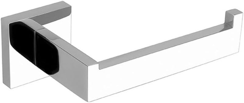 Stainless Steel Toilet Tissue Holder Wall Mounted Bathroom Roll Paper Shelf 304 Mirror Finish 16x7.5x5.5cm Toilet Tissue Organizer for Home and Office - Image 1