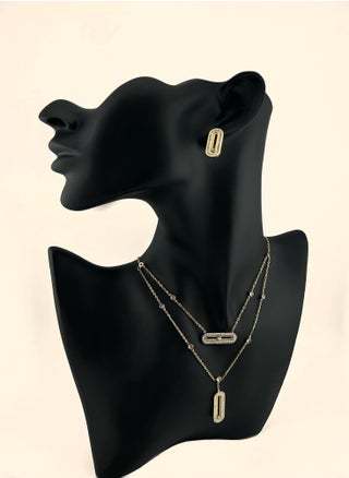 طقم نسائي فاخر بتصميم مستطيل مزدوج – أناقة ما تتكرر - pzsku/Z85DF651F4041DA515CD7Z/45/1748937105/e0ec92ef-5c5f-4af5-b85f-27d8adb49f6b