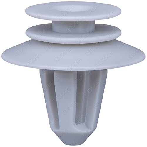 Rexka Gray Nylon Headliner Retainer Clips Compatible with Mercedes 008-988-09-78 Metris, Sprinter 2500, 3500 2010-2017 (Pack of 25) - Image 1