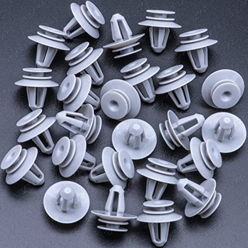 Rexka Gray Nylon Headliner Retainer Clips Compatible with Mercedes 008-988-09-78 Metris, Sprinter 2500, 3500 2010-2017 (Pack of 25) - Image 2