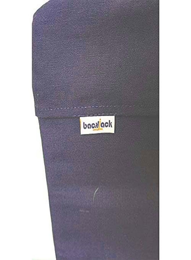 BACKJACK BJI Original BackJack-Made in The USA- Tough Duck Navy Lightweight Floor Seating Chair for Gaming, Families, Parents, Daycare, Back Support, Reading, Yoga, Meditation, Dorm, School - Image 3