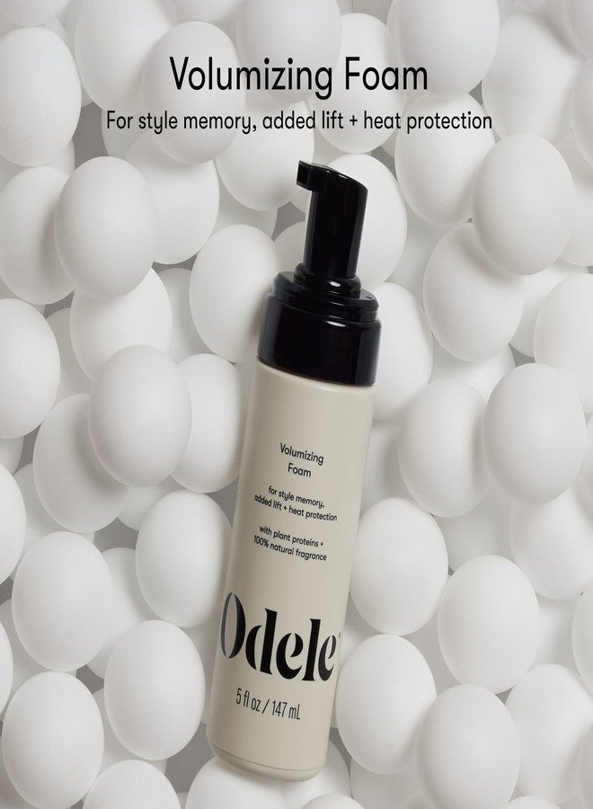 Odele Volumizing Foam Hair Styler for Heat Protection, Added Lift, and Straight to Wavy or Fine to Medium Hair Types, 5 Fl Oz - Image 2