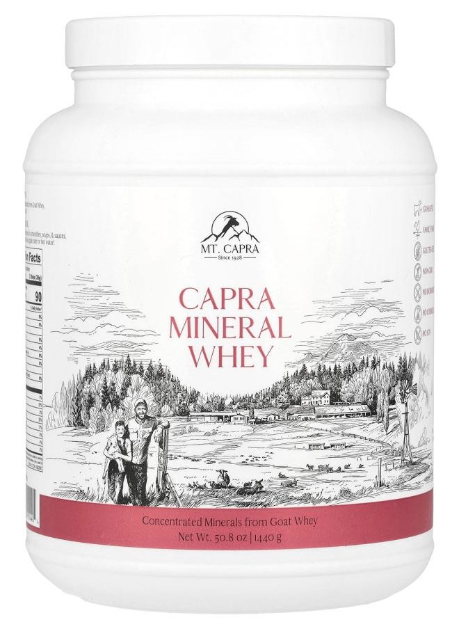 MT. CAPRA SINCE 1928 - Capra Mineral Whey 50.8 oz (1440 g) - Image 1