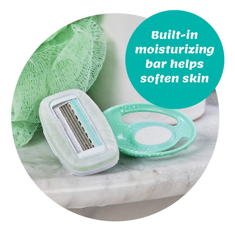 Intuition Schick Intuition Go Disposable Razor for Sensitive Skin, 1ct, Razors Sensitive Skin, Womenâ€™s Disposable Razors with Organic Aloe, Travel Razor | Stocking Stuffer - Image 3