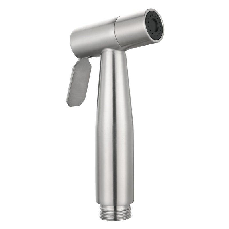 CIENCIA Tecmolog Hand Held Bidet Sprayer Stainless Steel Shattaf for Toilet, Brushed Nickel Bidet Sprayer Head Only, WS024 - Image 1