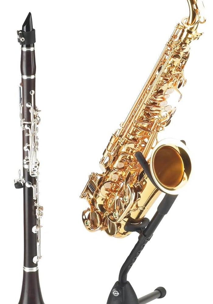 KM K&M Konig & Meyer Alto/Tenor Saxophone Stand - Model 14300 - Image 3