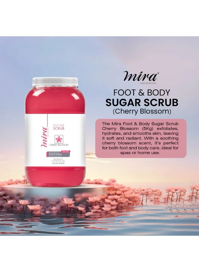 Mira Foot and Body Sugar Scrub Cherry Blossom 5Kg Mira - Image 2
