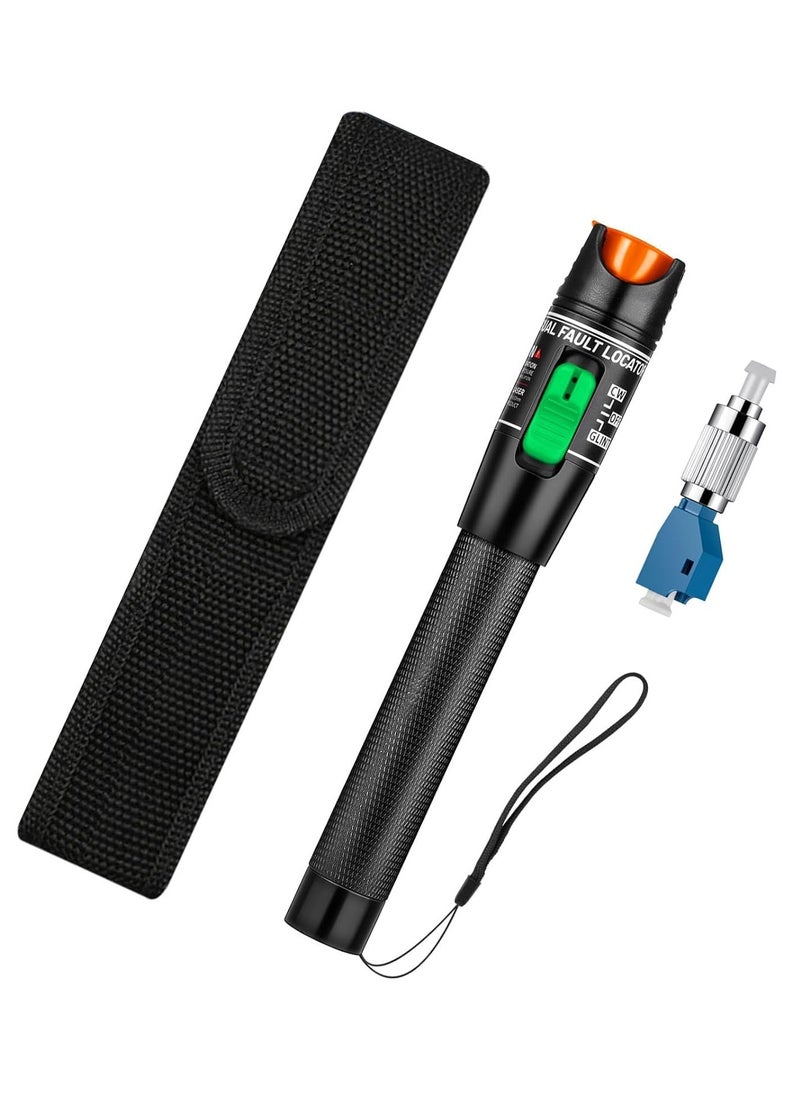 Milatech - Fiber Visual Fault Locator 30mW 30KM Fiber Light Tester - VFL Fiber Optic Cable Tester Meter - Fiber Optic Tools Source Tester Kit for LC/FC/SC/ST, Network Cable Test - Image 1
