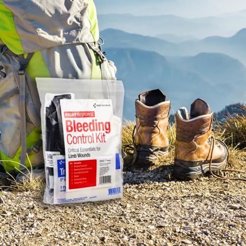 First Aid Only 91512 Critical Essentials Bleeding Control Kit for Limb Wounds, 7 Pieces - Image 5