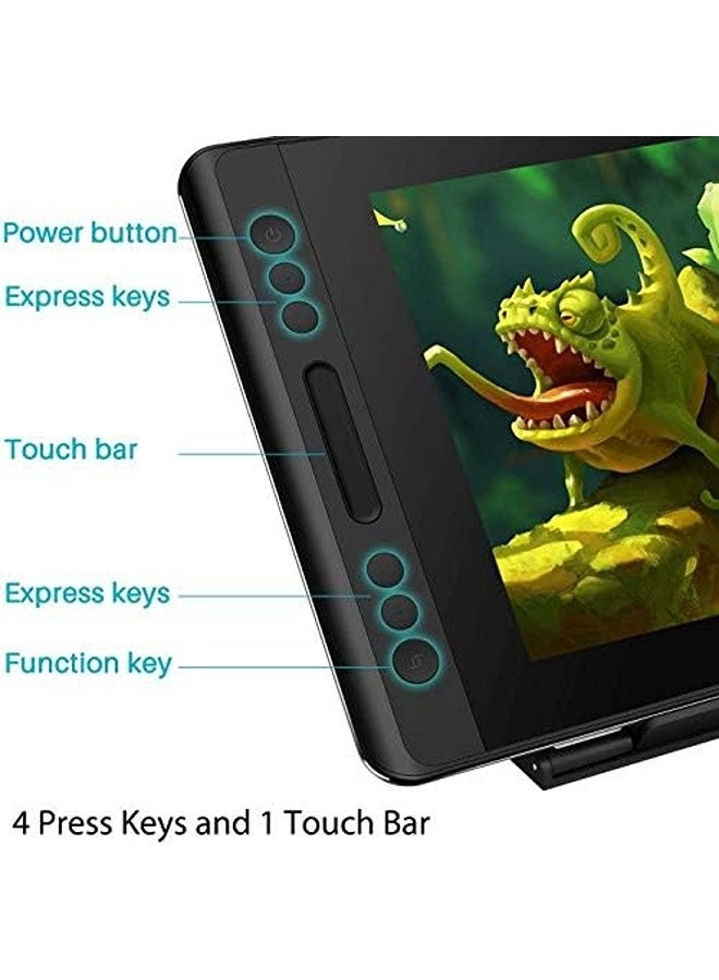 HUION Kamvas Pro 12 Graphic Tablet with Screen | 11.6" Full-Laminated Pen Display, Battery-Free Stylus with 8192 Pressure Levels, Tilt Function - Image 5