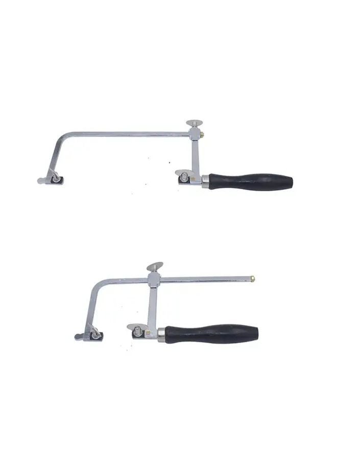 Black Jewelry Saw And Blade Portable U Shaped Handle For Jewelry Engraving Crafting - Image 2