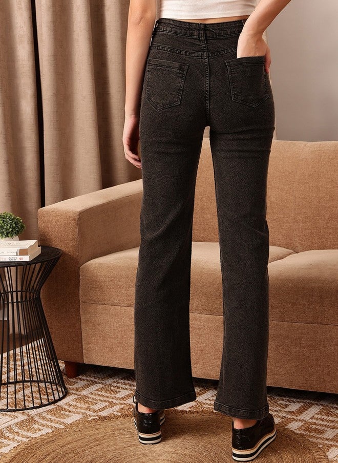 STREET 9 Comfort Bootcut High-Rise Jeans for Women - Image 3