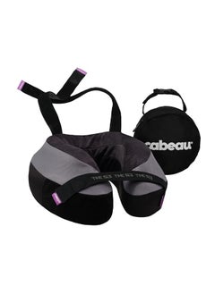 Cabeau The Neck's Evolution, TNE S3 Travel Neck Pillow Memory Foam Airplane Pillow - Neck Pillow with Attachment Straps - 360-Degree Support for Travel, Home, Office, and Gaming - (Berlin Grey)  - Image 1