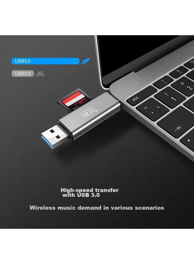 Chuanyu Usb 3.0 High-speed Sd/tf Card Reader, Type-c Dslr Camera Storage Card, Dash Cam, Computer, Apple 15 Phone Memory Card Storage Box, Multifunctional All-in - Image 4