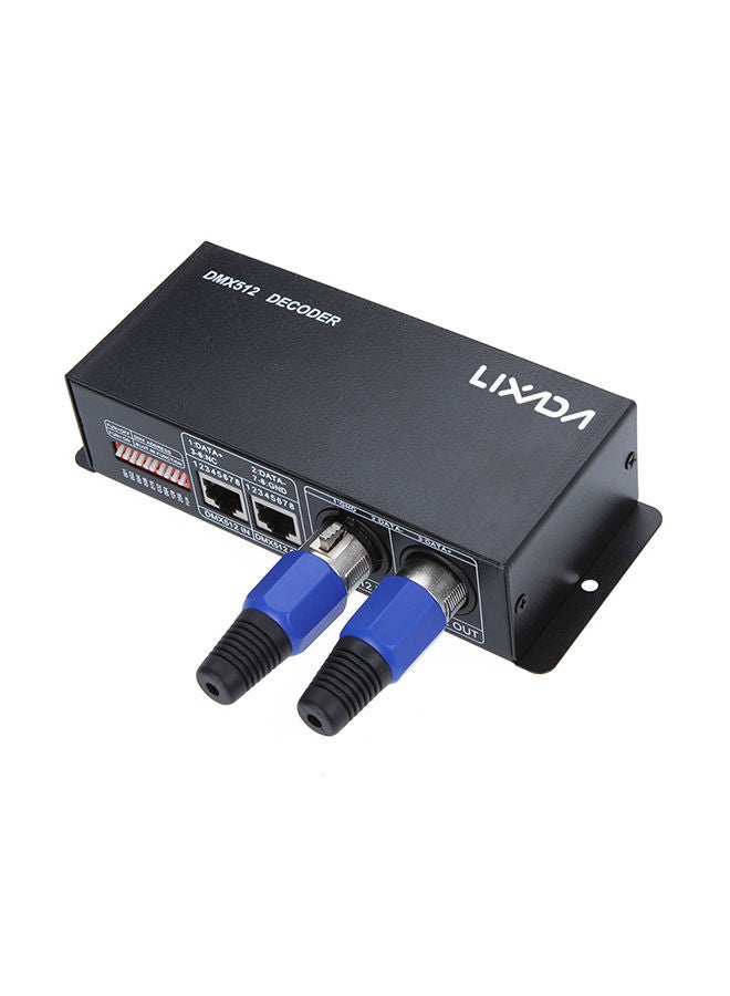 NIBEMINENT DMX Decoder LED Controller H9240 Black - Image 2