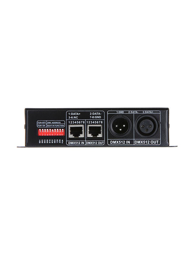 NIBEMINENT DMX Decoder LED Controller H9240 Black - Image 3