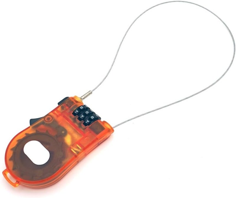 ERCRYSTO Crysto 3-Foot Retractable Cable Password Lock - Image 2