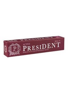 President President Active Toothpaste 75ml - Comprehensive Teeth and Gum Protection with Long-Lasting Freshness  - Image 3