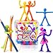 LESONG Quiet Fidget Toys for Kids 12 Pack Bendable Sensory Toys with Suction Cups Fidget Toys for Autism ADHD Calming Classroom Travel Easter Gifts for Kids - Image 2