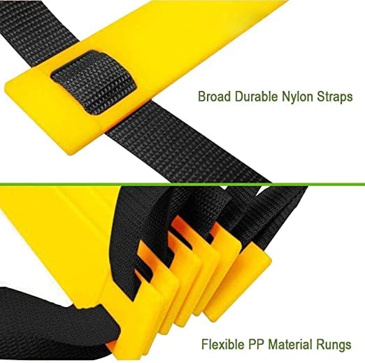PSE Sports 8 Meter Fitness Agility Ladder Training Equipment Set - Image 3