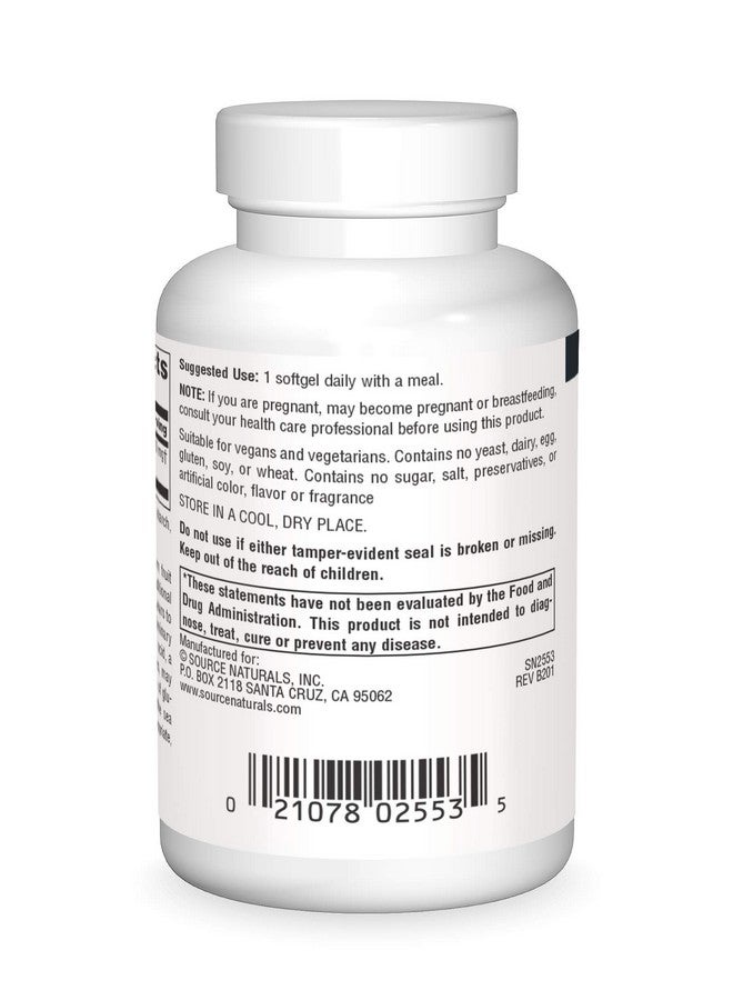 Source Naturals زيت فاكهة البحر النبق أوميغا 7 غير معدل وراثيًا نباتي المصدر 30 كبسولة لينة - Image 3