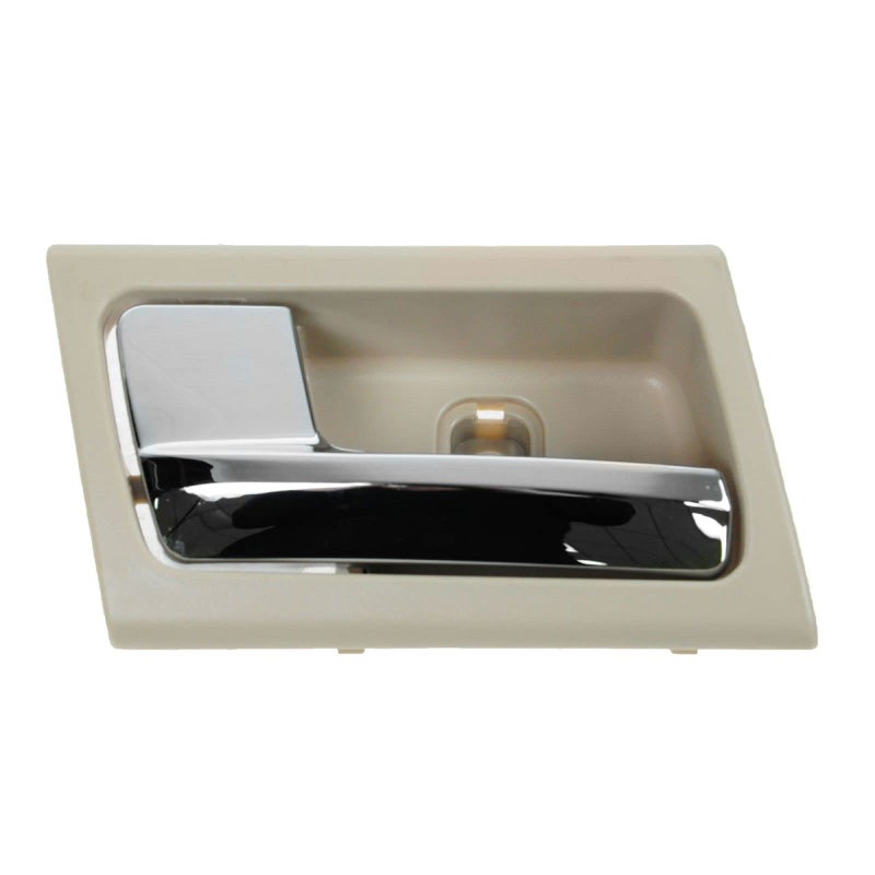 TRQ Interior Inside Door Handle Camel & Chrome LH Left Driver Side Compatible with 2006-2011 Ford Crown Victoria / 2006-2011 Mercury Grand Marquis - Image 1