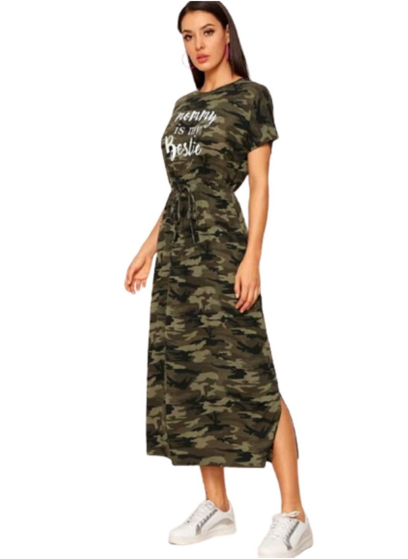 Generic - MNAIKAN cotton home dress for women (big size) - Image 1