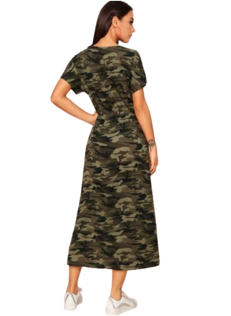 Generic - MNAIKAN cotton home dress for women (big size) - Image 1