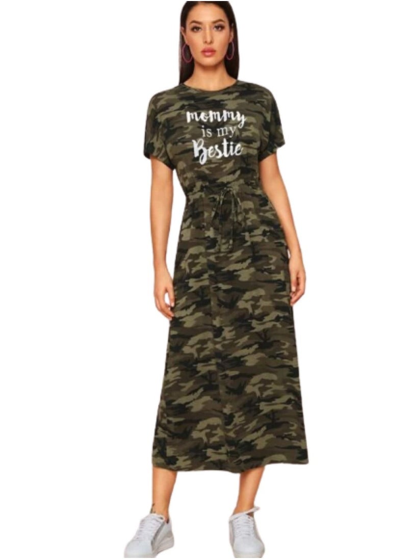 Generic - MNAIKAN cotton home dress for women (big size) - Image 1