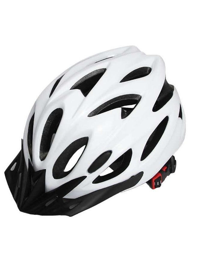 Generic Adjustable Sport Power Bike Racing Gear Road Bike Mountain Bike E-Bike Helmet - (White)