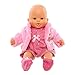 ENOCHT Baby Doll Clothes Casual Cute Pink Suit with Dress Coat Socks Suitable for 1416 inch Dolls 3Piece Set - Image 4