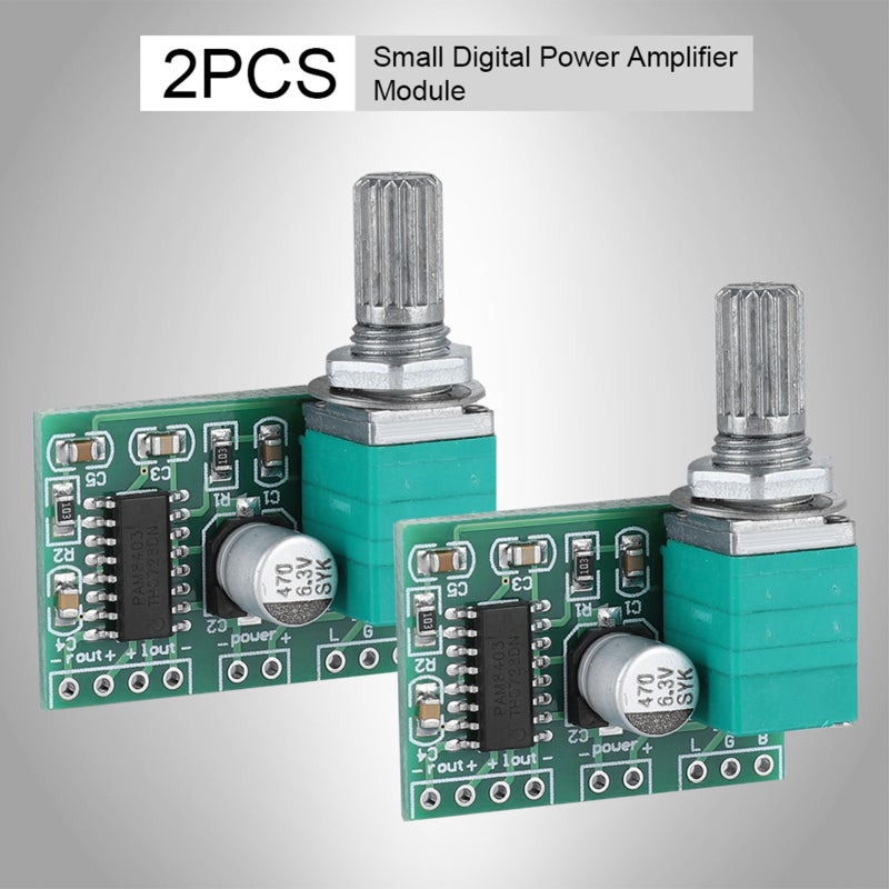 PAM8403 Digital Power Amplifier Module 2 X 3W Output Mini 5V Audio Module - High Fidelity Sound Quality for Home Audio Projects - Image 4