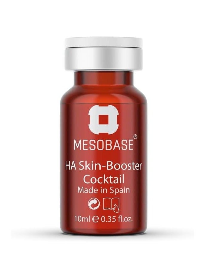 MESOBASE Cocktail Skin Booster Hydrates Firms Skin Enhances Elasticity  Firmness by Producing Collagen in Skin & Scalp with Antioxidants Vitamin B5 B12 C Organic Silicone Mesobase Spanish (10) ml - Image 1