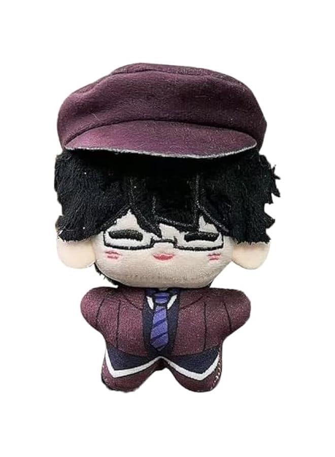 BSD Plush Ranpo Edogawa Soft Figure Anime Plushies Stuffed Pillow Schoolbag Wallet Pendant Charm Mini Hug Pillow Decoration  - Image 1