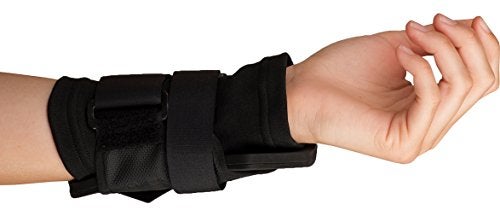DonJoy Performance Anaform Wrist Wrap Support Brace: Black, Small/Medium - Image 3
