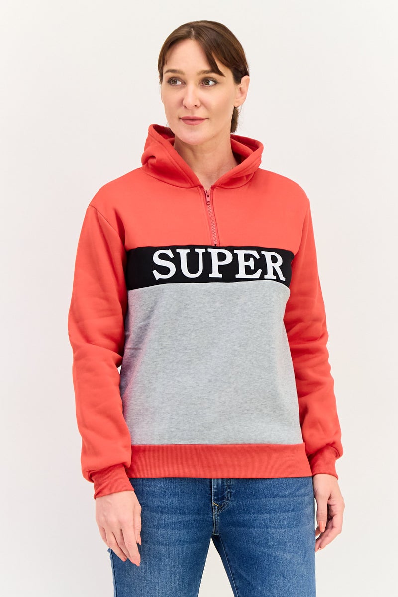 Buzz Women Graphic Print Long Sleeve Hoodies, Multicolor - Image 1