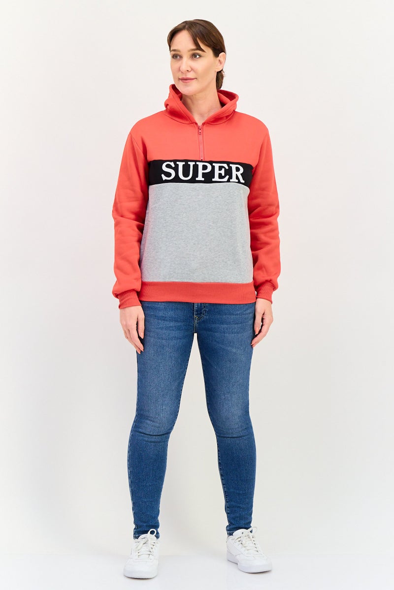 Buzz Women Graphic Print Long Sleeve Hoodies, Multicolor - Image 4