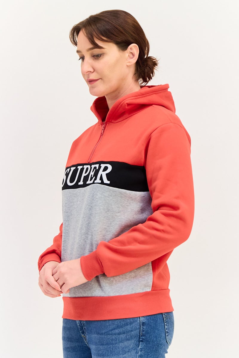 Buzz Women Graphic Print Long Sleeve Hoodies, Multicolor - Image 2