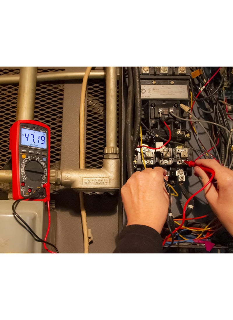 Triplett Triplett MM520 True RMS 6000 Count High Performance Digital Multimeter with LPF  ACDC Voltage ACDC Current Resistance Temperature Continuity  - Image 4