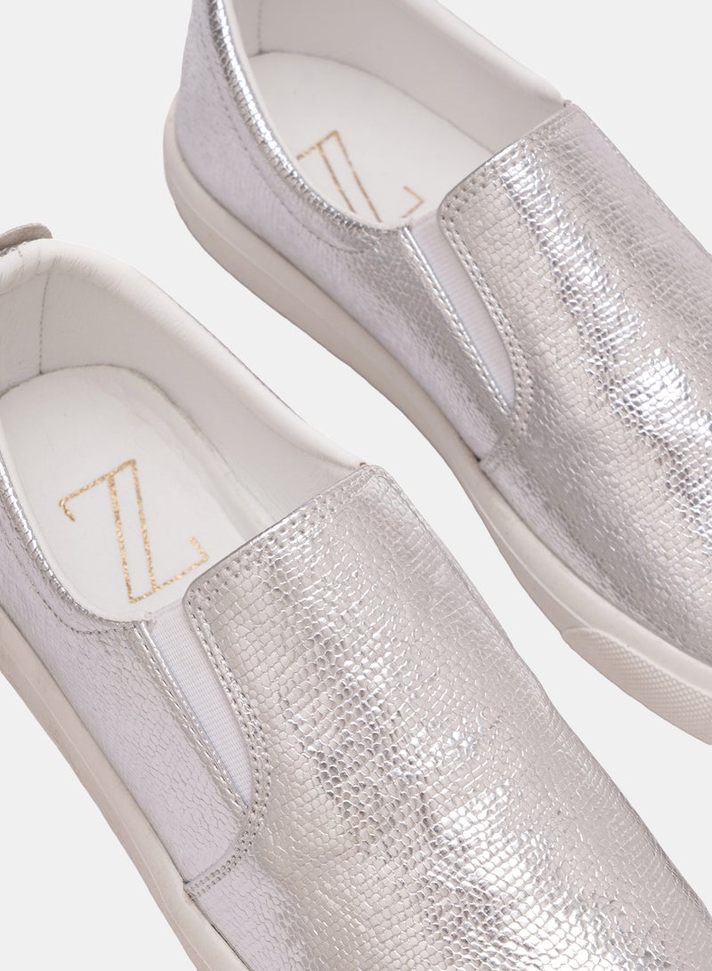 زيلدا حذاء رياضي برباط من الجلد الصناعي من زيلدا 022 للنساء - Image 2