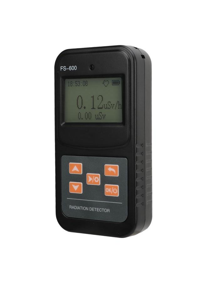 Thoraya - Geiger Counter Nuclear Radiation Detector Handheld Beta Gamma X Ray Radiation Monitor Meter Digital Display High Accuracy Black - Image 1