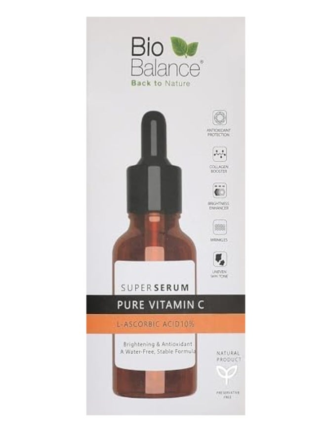 بايو بالانس سيروم بيوبالانس فائق فيتامين سي 10%، 30 مل - حمض الأسكوربيك لتفتيح البشرة والعناية بمضادات الأكسدة - Image 4