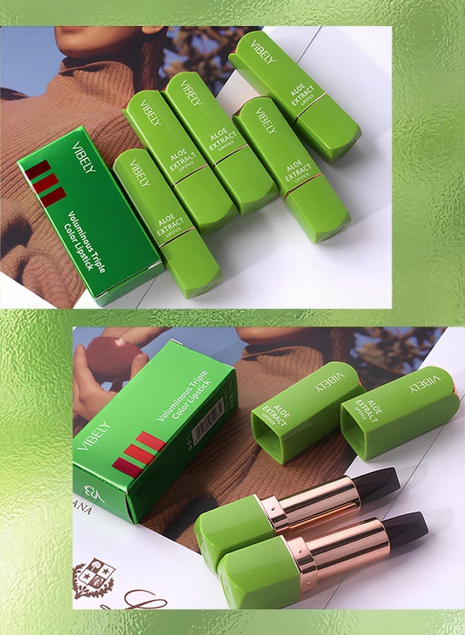 فايبلي أحمر شفاه مات ثلاثي الألوان من فيبلي | مرطب بالصبار، مقاوم للماء، طويل الأمد، لا ينتقل ولا يلطخ الحجاب | مثالي لرمضان والاستخدام اليومي في الإمارات العربية المتحدة - Image 5