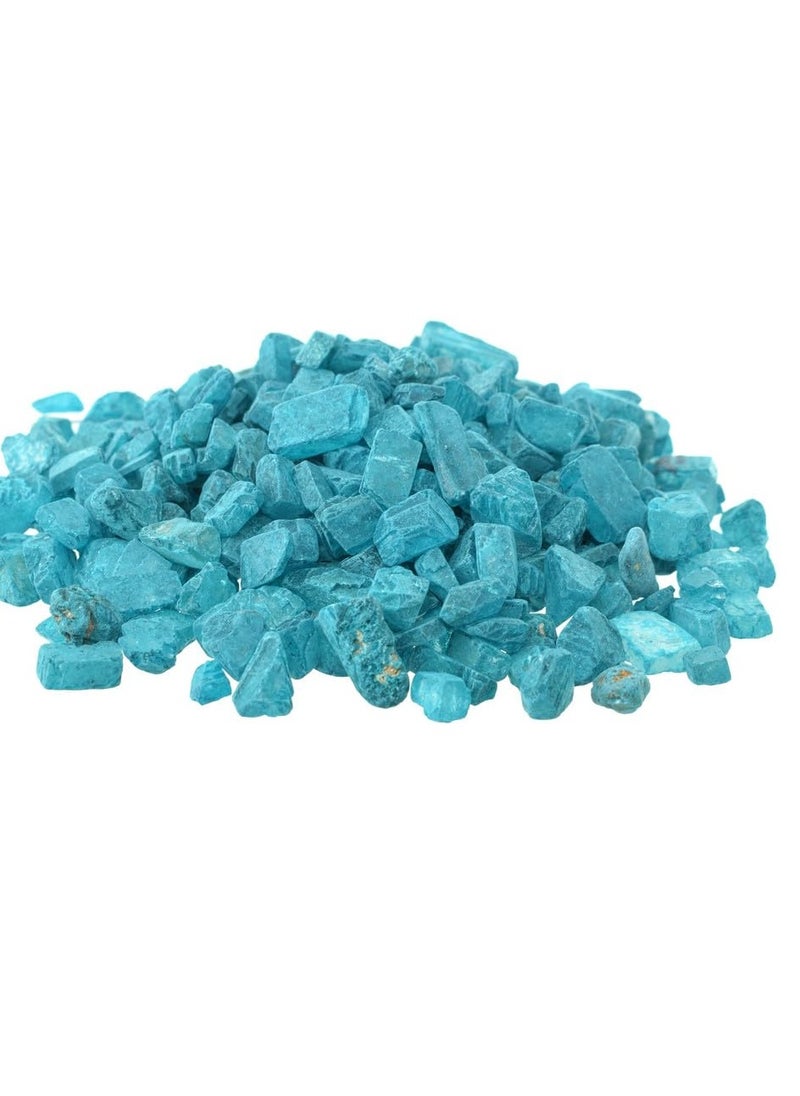 Generic Small Gardening Potted Plants for Plants, Home DIY Decor, Aquarium Gravel, Vase Fillers, Fairy Garden, Landscaping Outdoor Stones 1 Pack (700g) Outdoor Decoration - Light Blue 