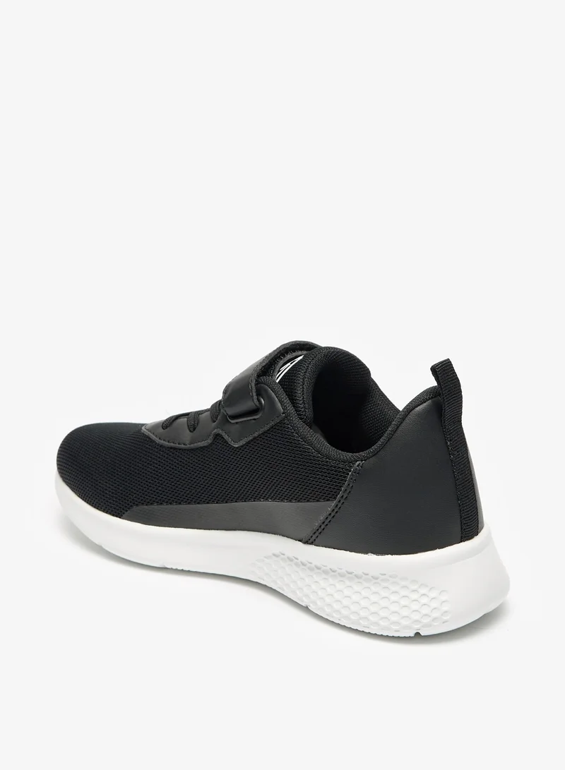 شو اكسبرس Boys Textured Low Ankle Sports Shoes with Hook and Loop Closure By Shoexpress