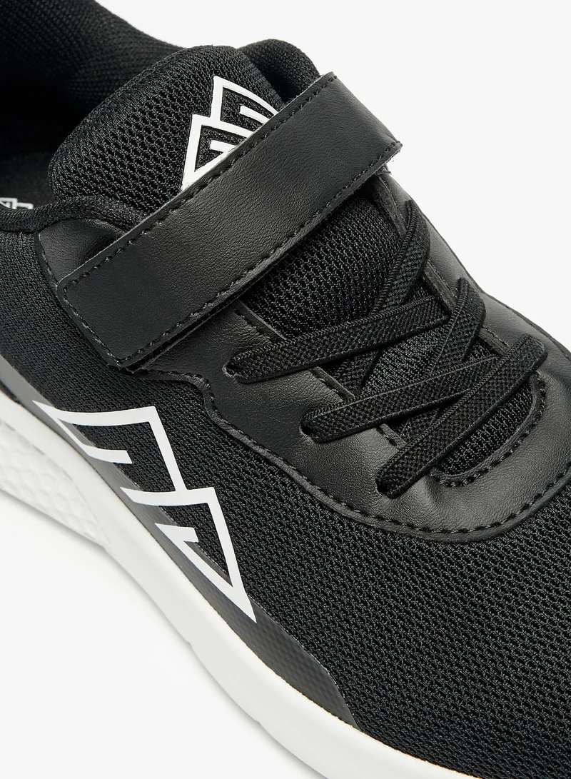 شو اكسبرس Boys Textured Low Ankle Sports Shoes with Hook and Loop Closure By Shoexpress