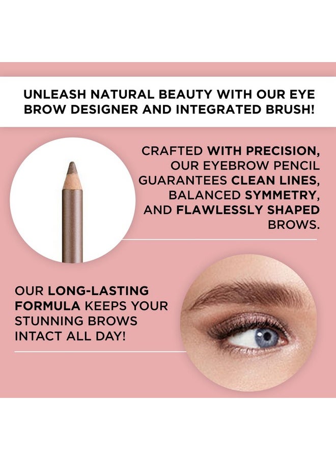 ARTDECO Eyebrow Designer Light Refines Eyebrows & Fills In Gaps Integrated Brush For Optimal Blending Dual Sided Pencil Can Be Sharpened Eyebrow Pencil Eye Makeup Vegan 0.03 Oz  - Image 5