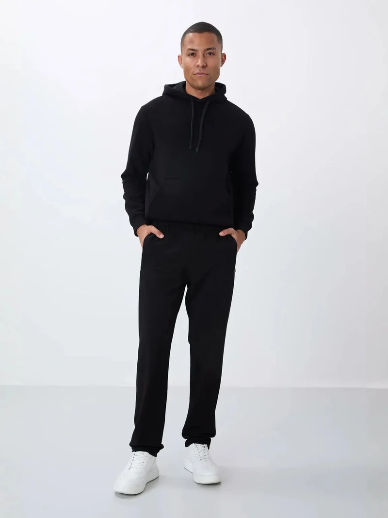 TOMMYLIFE TOMMY Men's Slim-fit Straight-leg Sweatpants