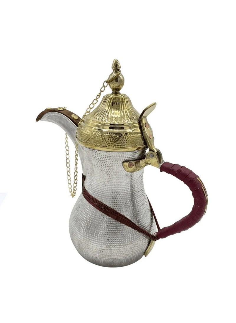 طقم دلال نحاس ٣ حبات حب الرمان